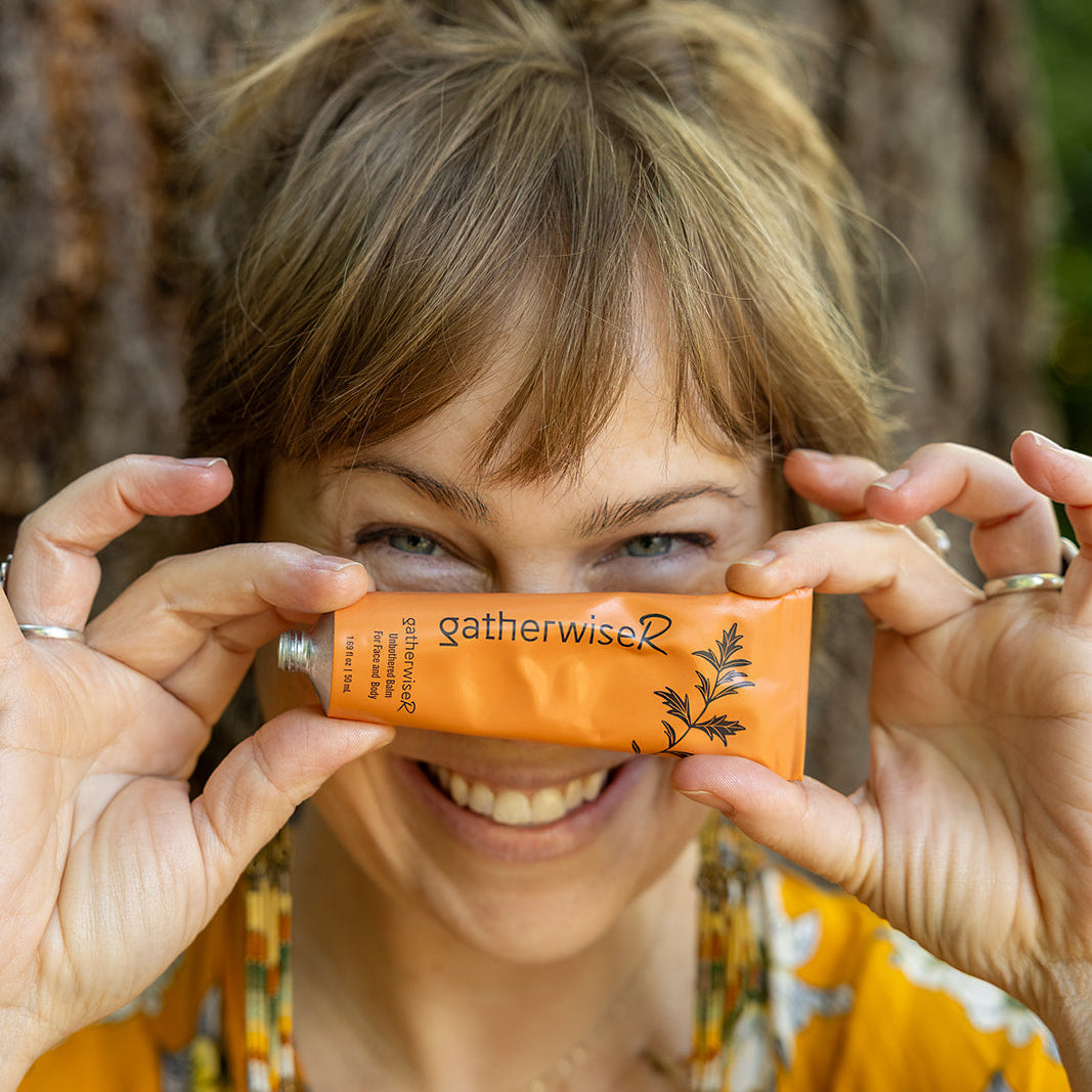 Melissa of Gatherwise with the Unbothered tube